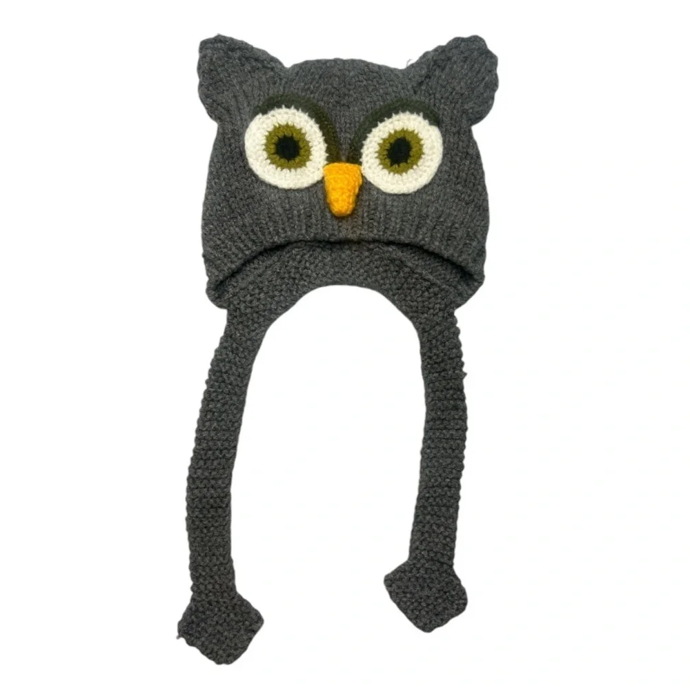 Infant Crochet Owl Beanie